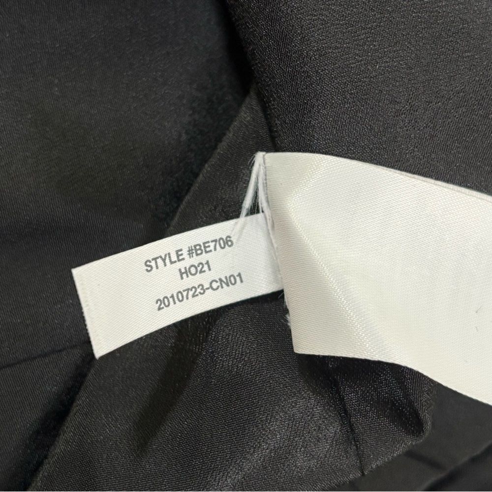 J. Crew Collection Black Polka Dot Sheer Sleeve Holiday Parke Blazer Size 10 - Picture 6 of 11